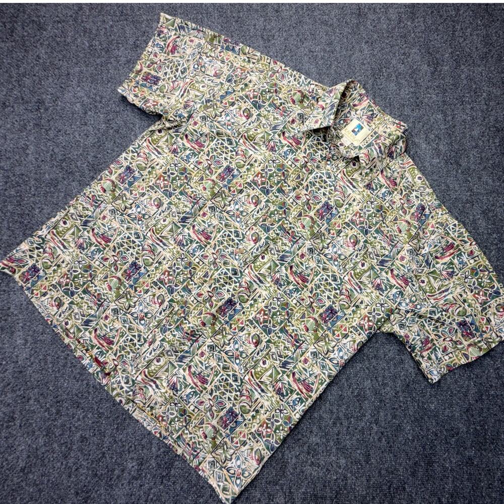 Vintage Kahala Hawaiian Islands Aloha Shirt XL Handcrafted In Hawaii U.S.A.
